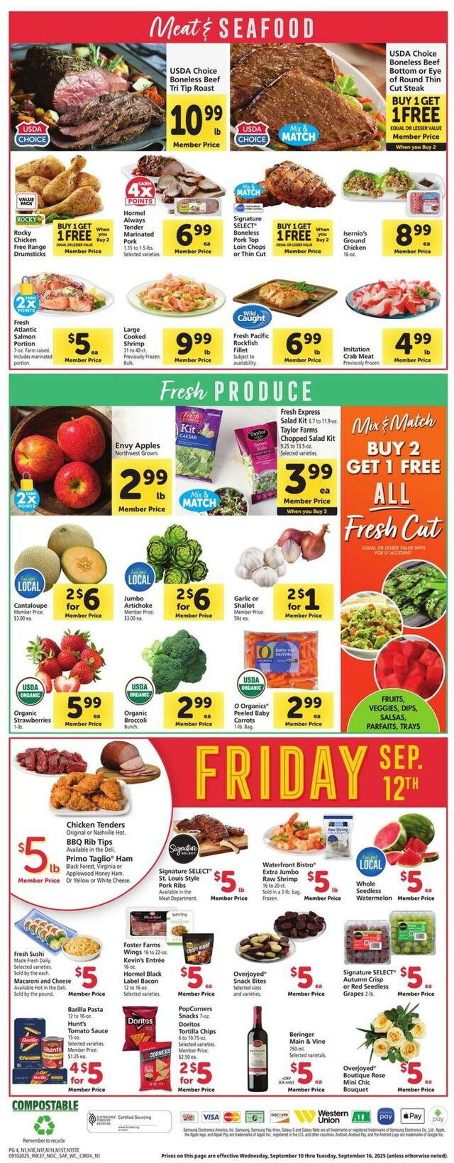 Catalogue Safeway from 09/10/2025