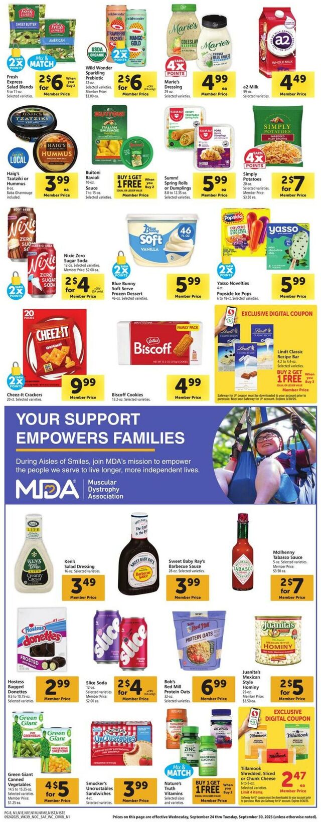 Catalogue Safeway from 09/24/2025