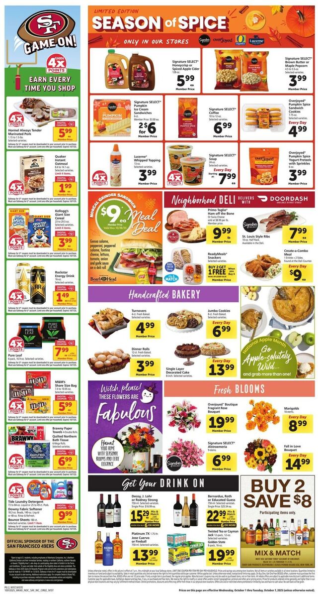 Catalogue Safeway from 10/01/2025