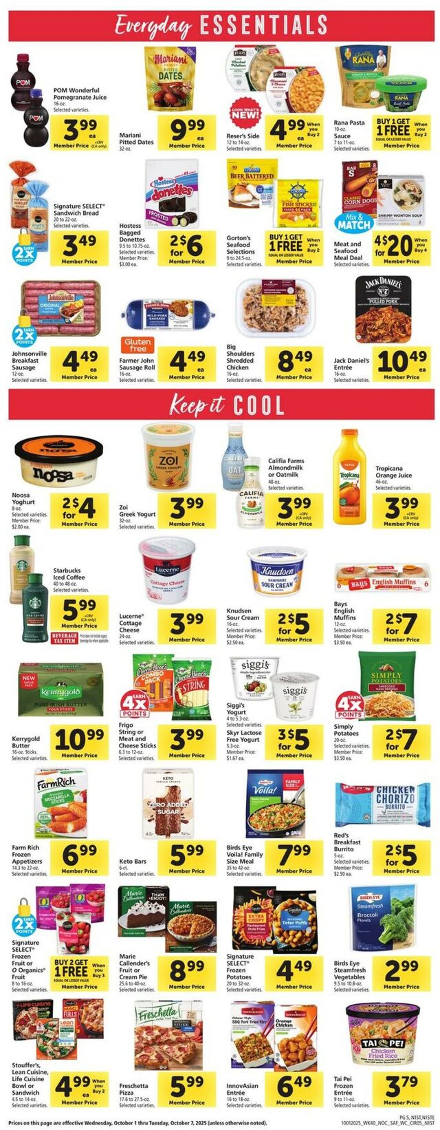 Catalogue Safeway from 10/01/2025