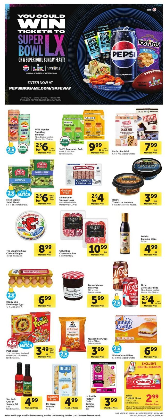 Catalogue Safeway from 10/01/2025