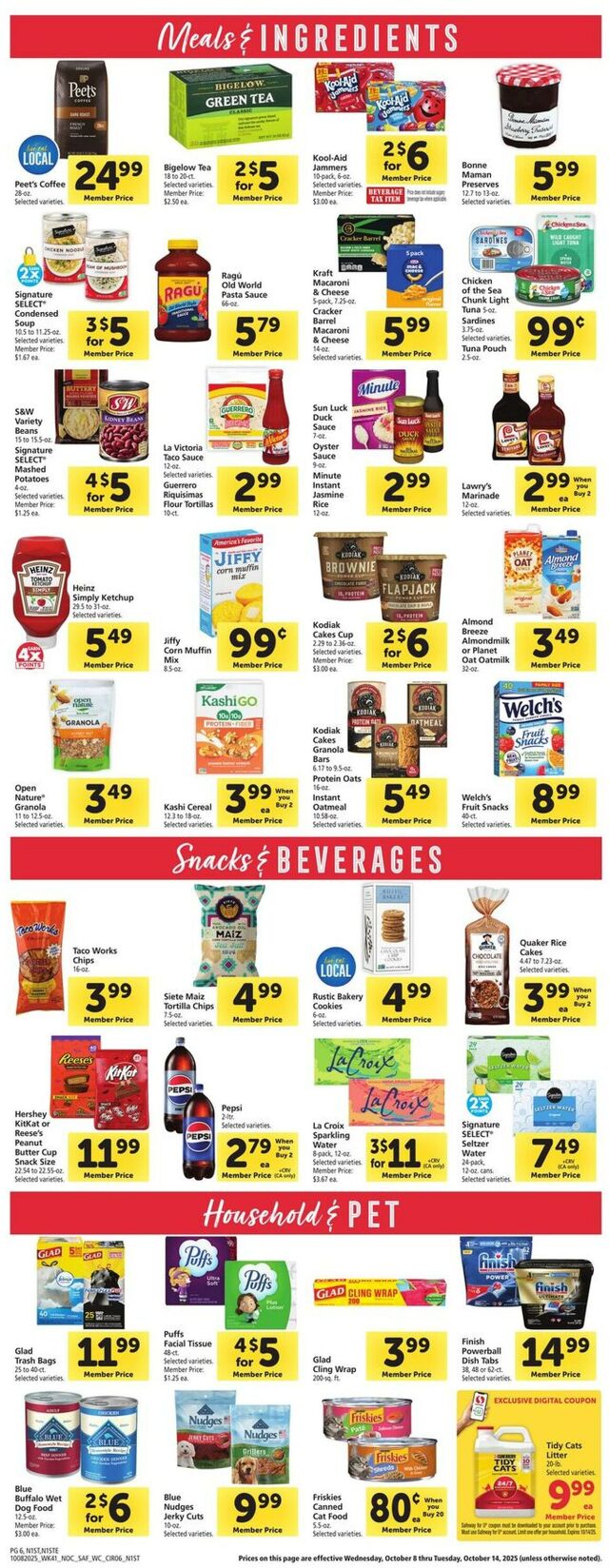 Catalogue Safeway from 10/08/2025
