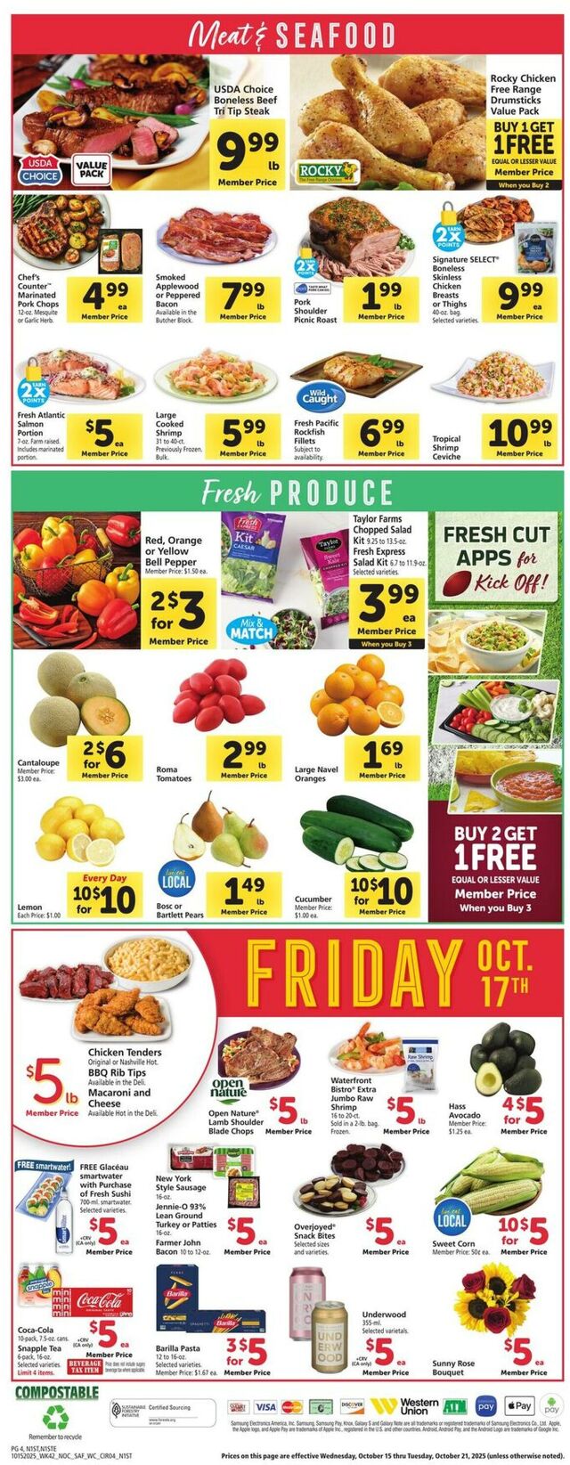 Catalogue Safeway from 10/15/2025
