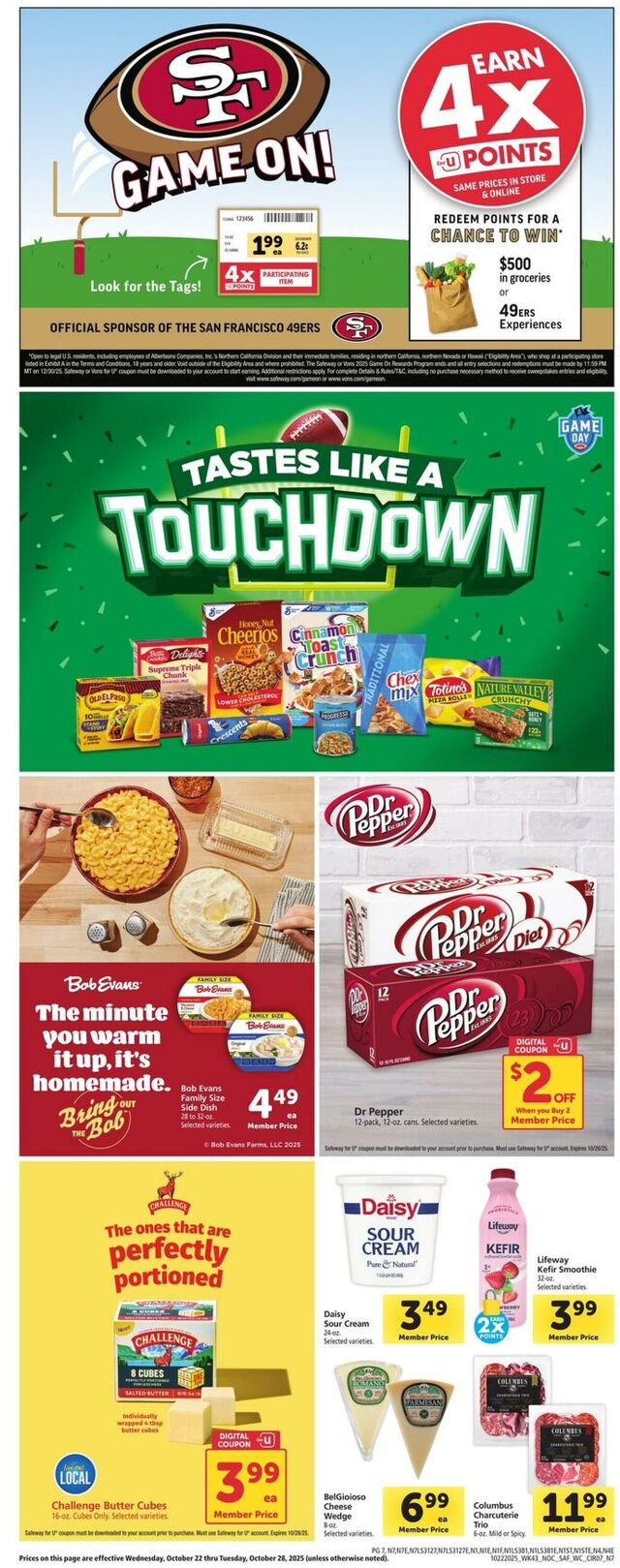 Catalogue Safeway from 10/22/2025