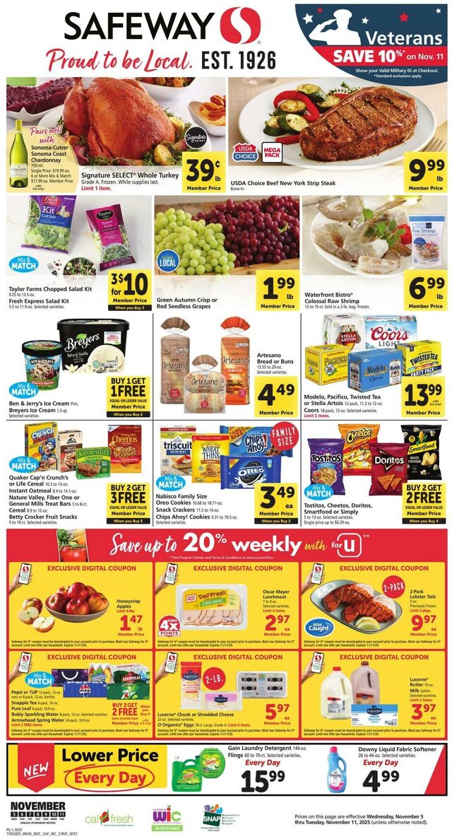 Catalogue Safeway from 11/05/2025