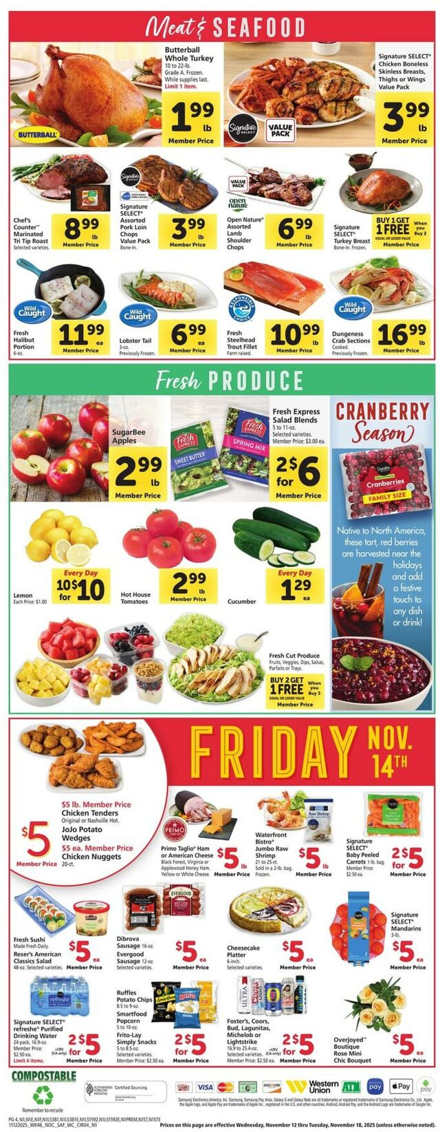 Catalogue Safeway from 11/12/2025