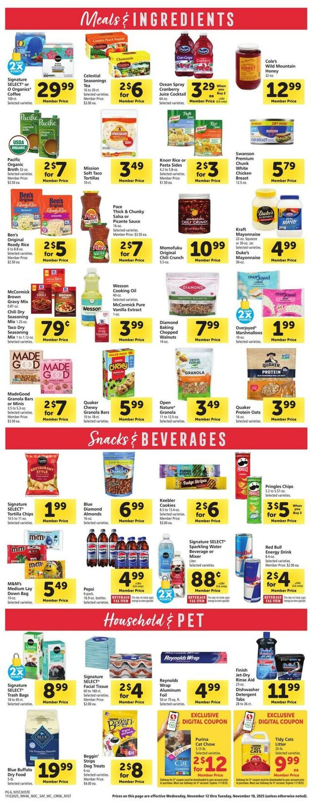 Catalogue Safeway from 11/12/2025