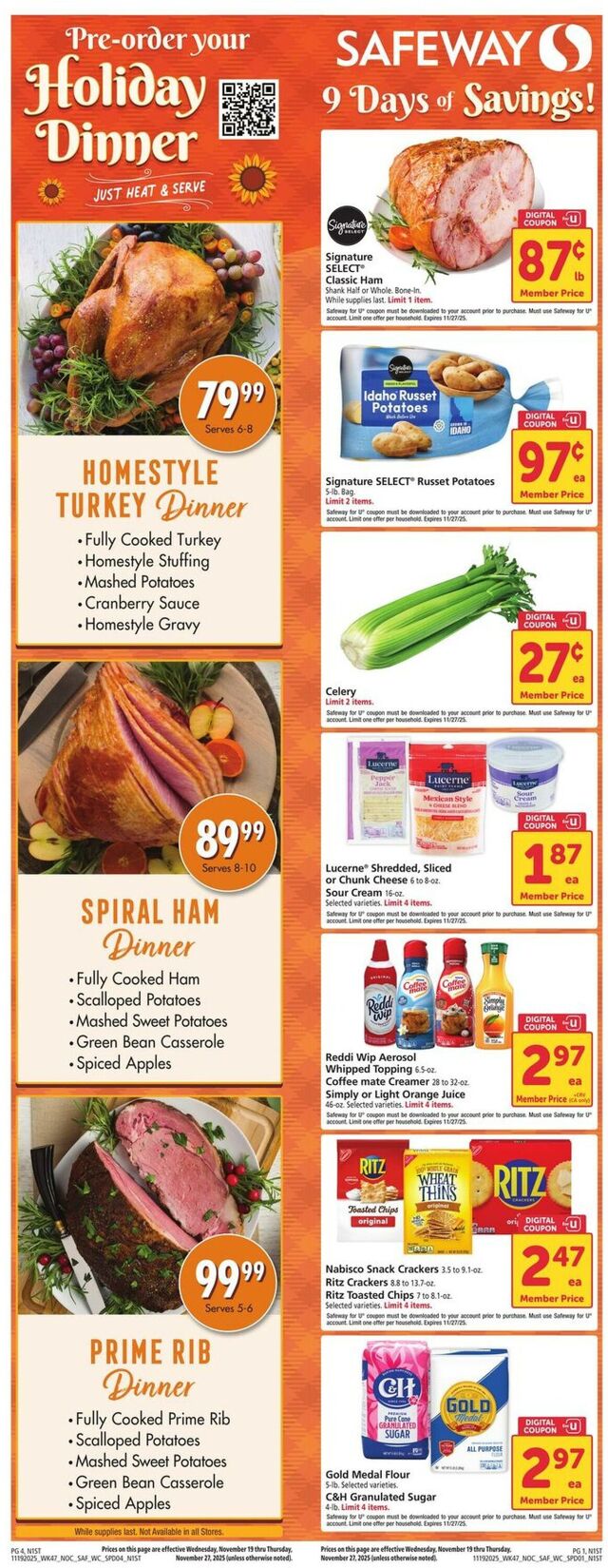 Catalogue Safeway from 11/19/2025
