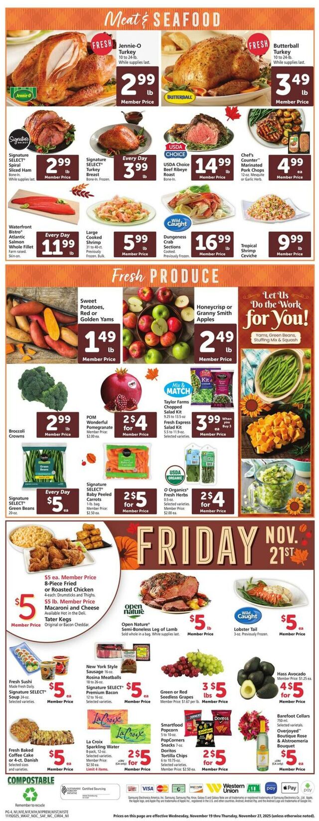 Catalogue Safeway from 11/19/2025