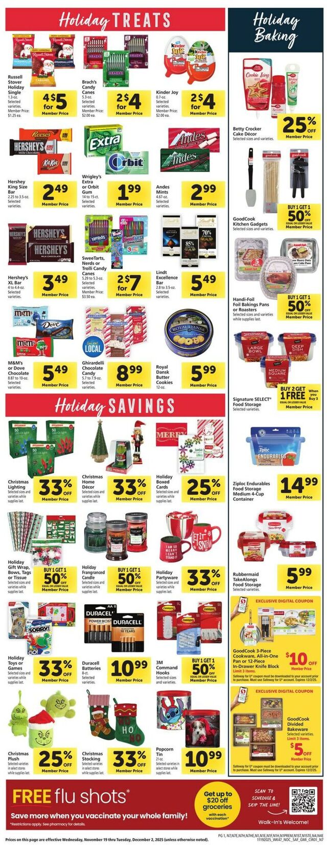 Catalogue Safeway from 11/19/2025