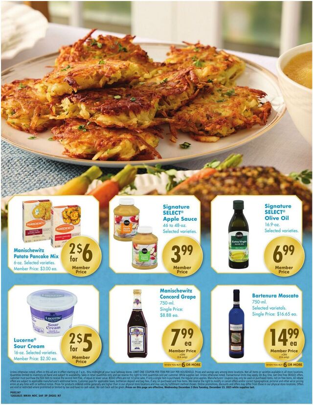Catalogue Safeway from 12/03/2025