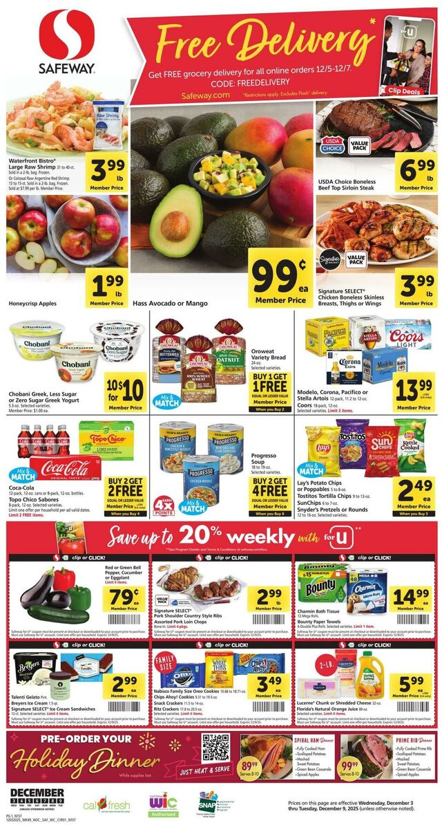 Catalogue Safeway from 12/03/2025