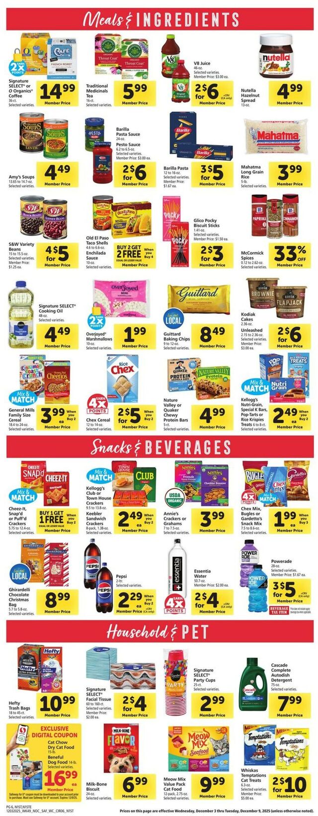 Catalogue Safeway from 12/03/2025