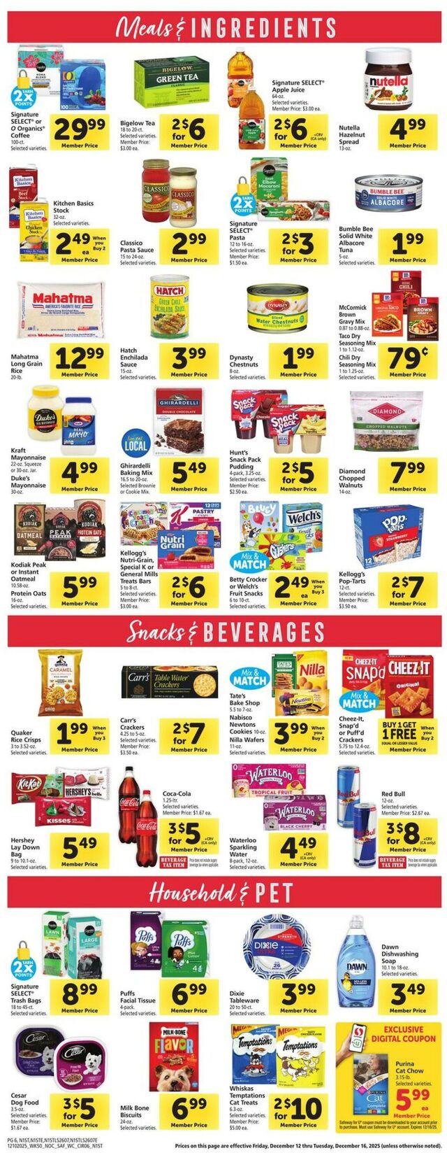 Catalogue Safeway from 12/10/2025