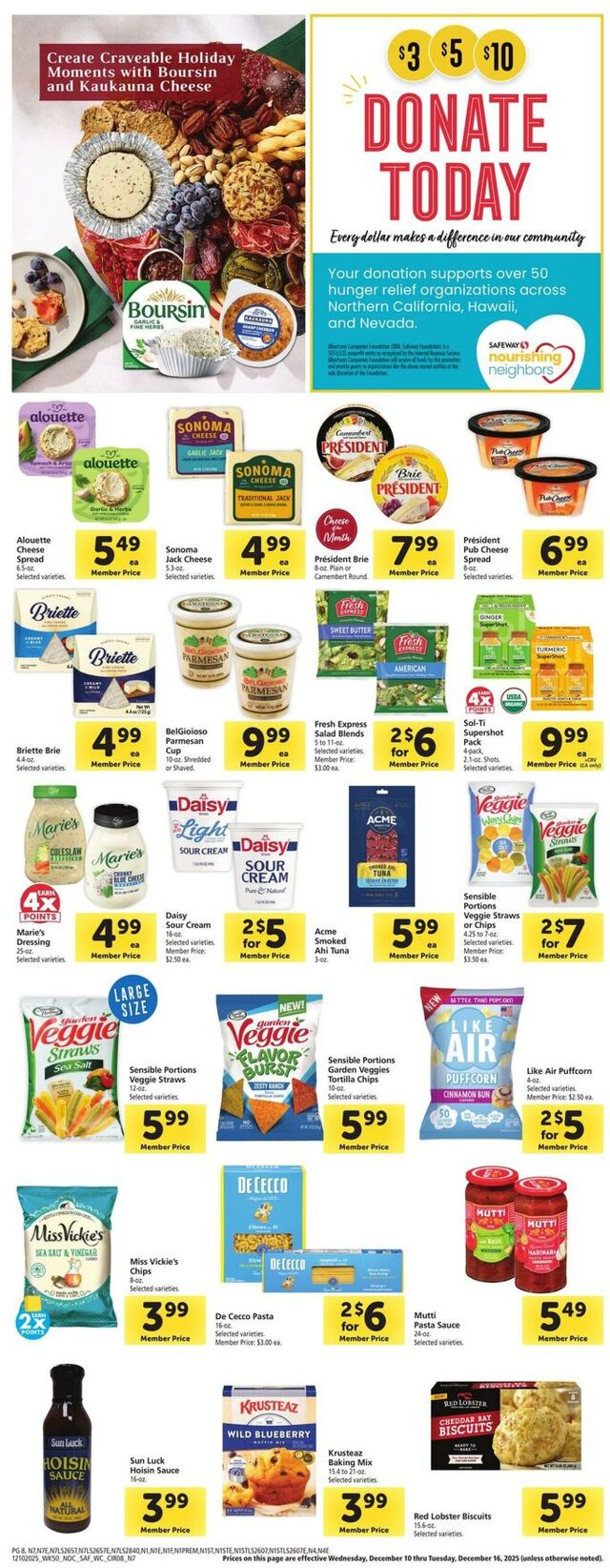 Catalogue Safeway from 12/10/2025