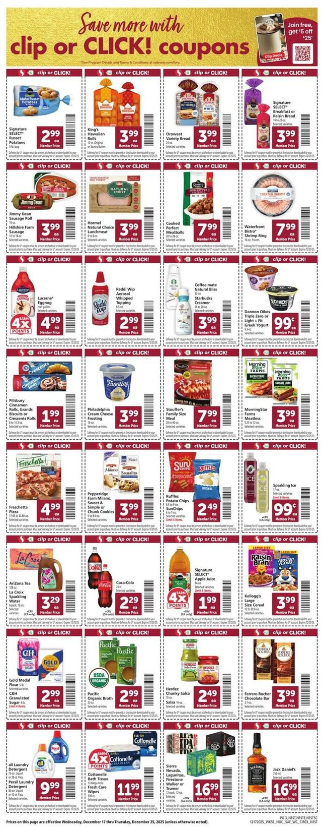 Catalogue Safeway from 12/17/2025