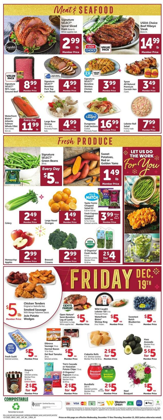 Catalogue Safeway from 12/17/2025