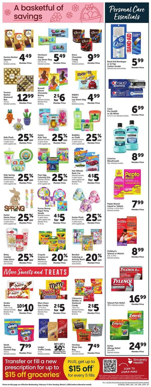 Catalogue Safeway from 02/18/2026