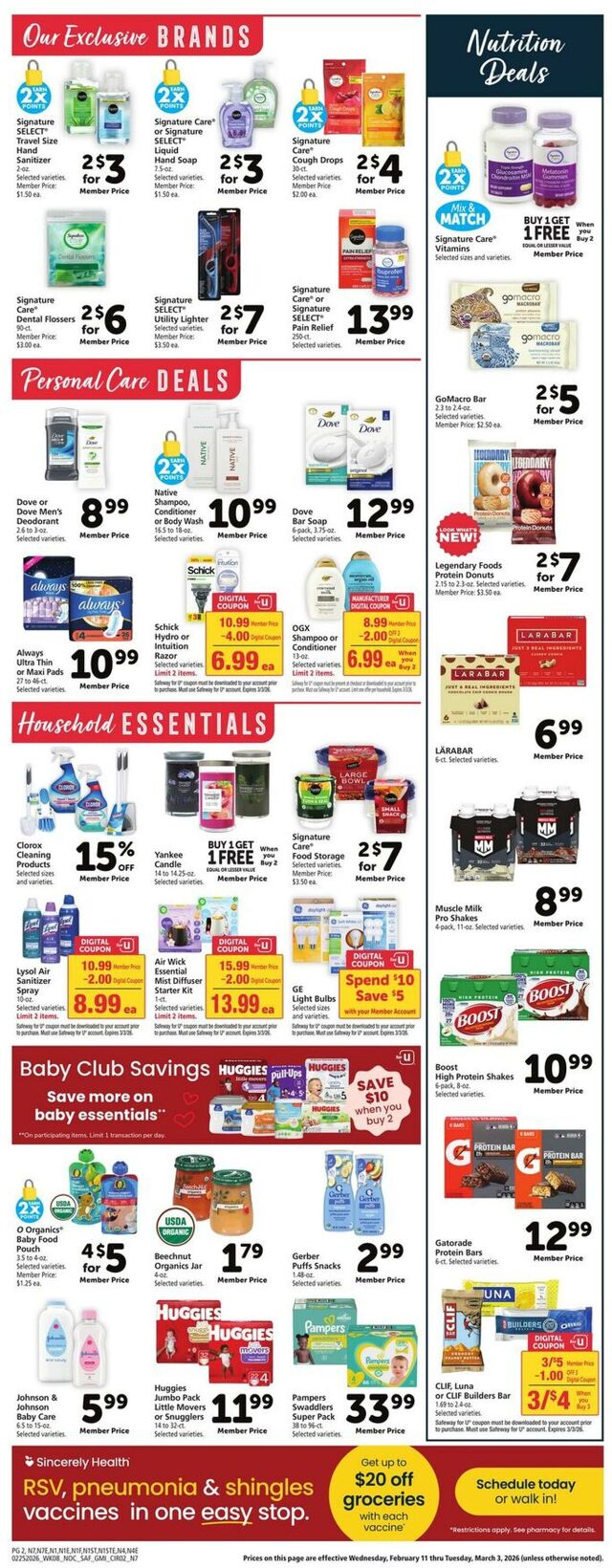 Catalogue Safeway from 02/25/2026