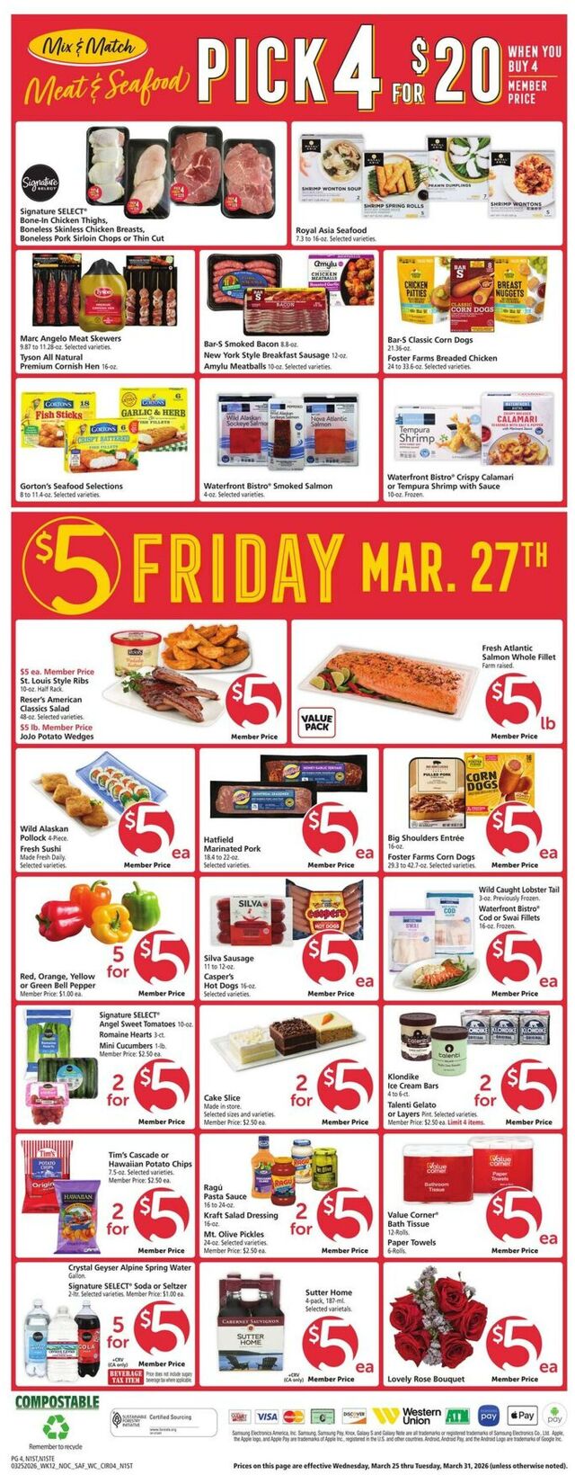 Catalogue Safeway from 03/25/2026