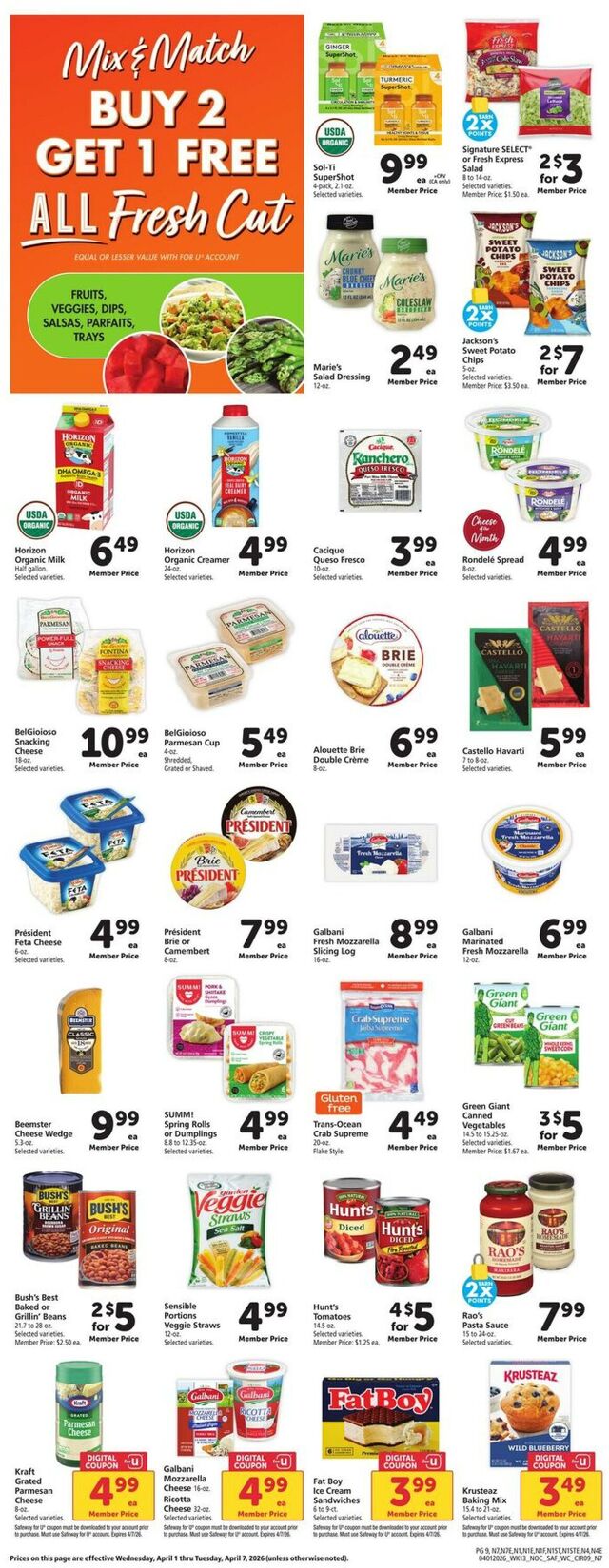 Catalogue Safeway from 04/01/2026