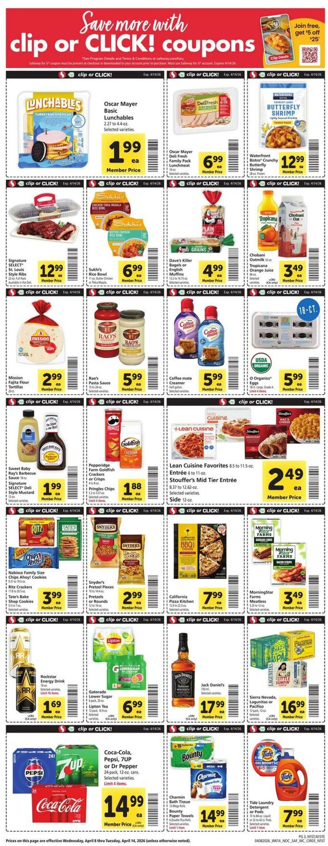 Catalogue Safeway from 04/08/2026