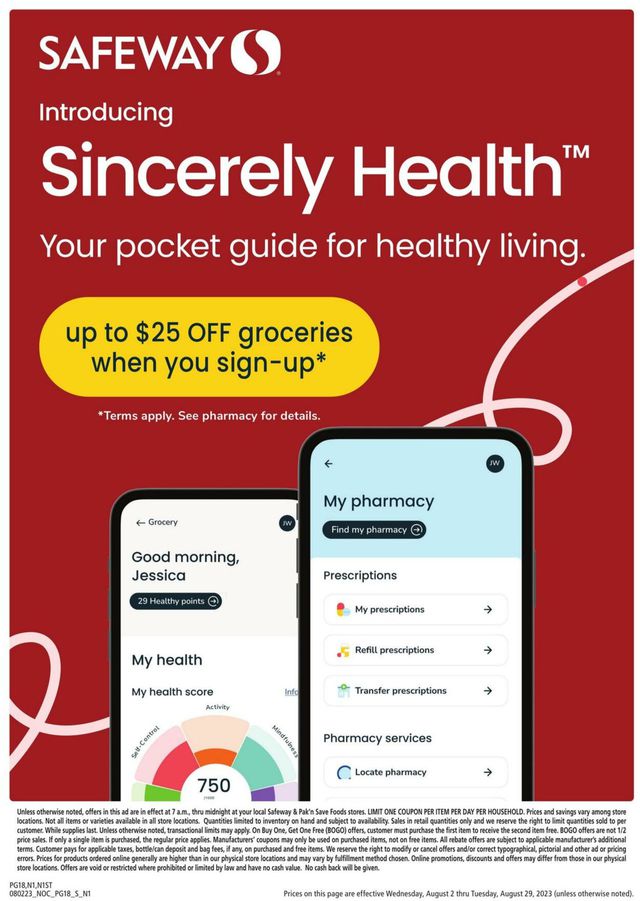 Catalogue Safeway from 08/02/2023