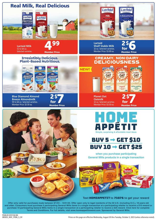 Catalogue Safeway from 08/30/2023