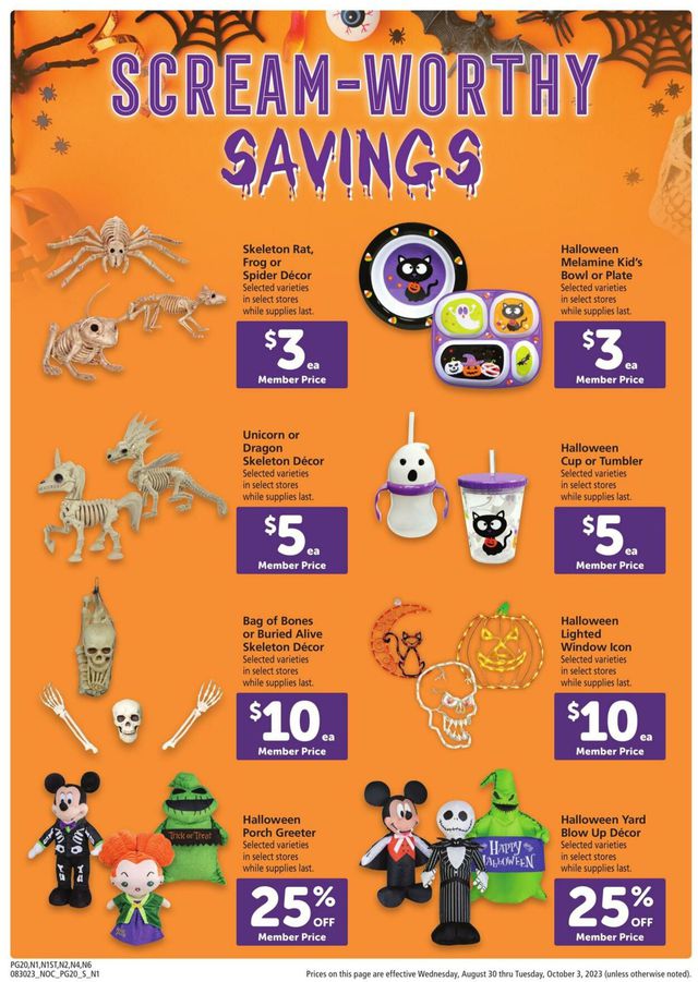 Catalogue Safeway from 08/30/2023