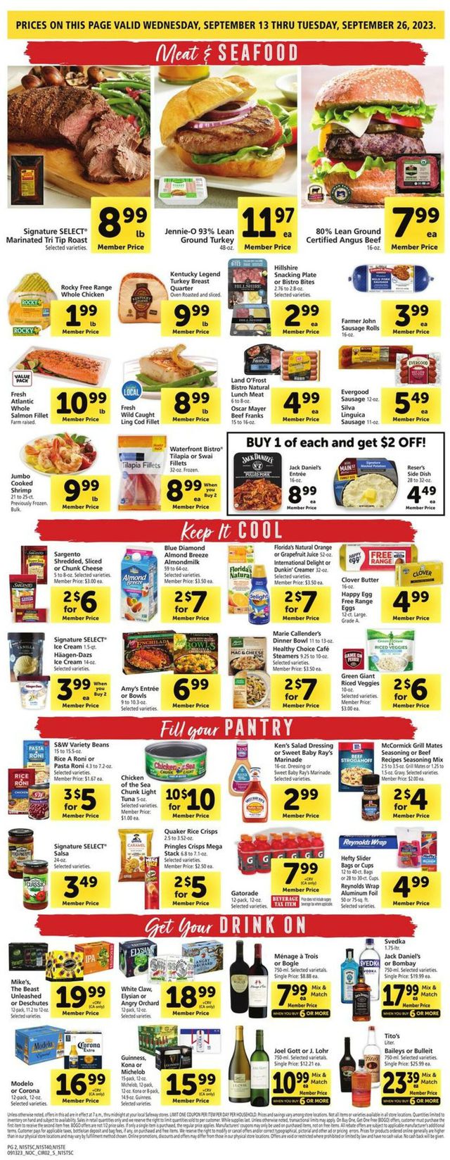 Catalogue Safeway from 09/13/2023