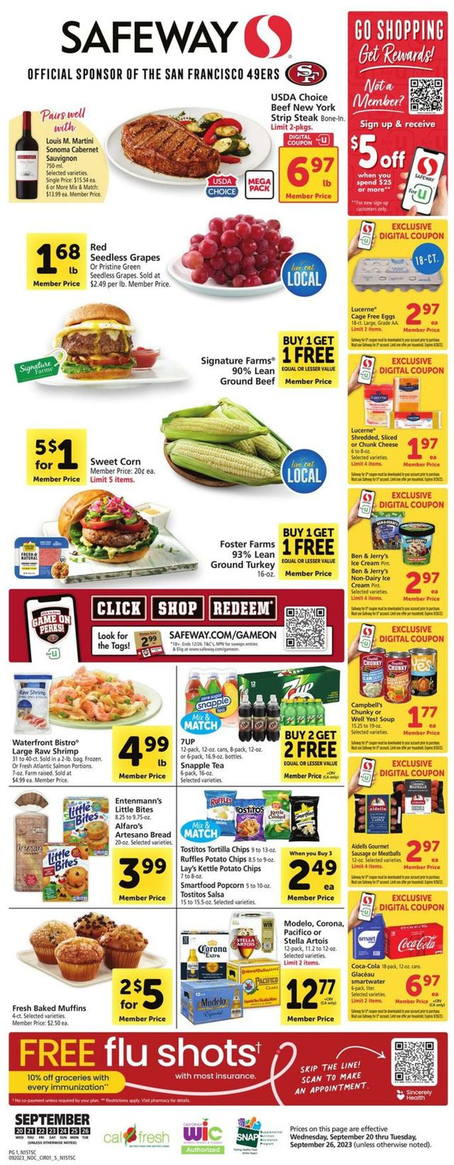 Catalogue Safeway from 09/20/2023