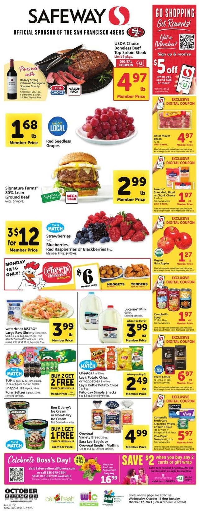 Catalogue Safeway from 10/11/2023