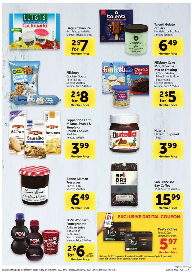 Catalogue Safeway from 12/06/2023