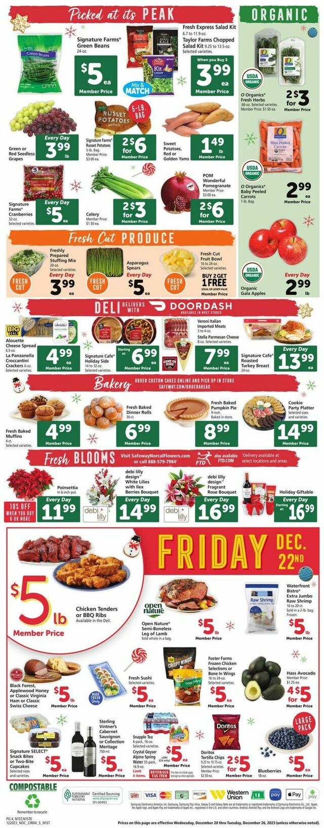Catalogue Safeway from 12/20/2023