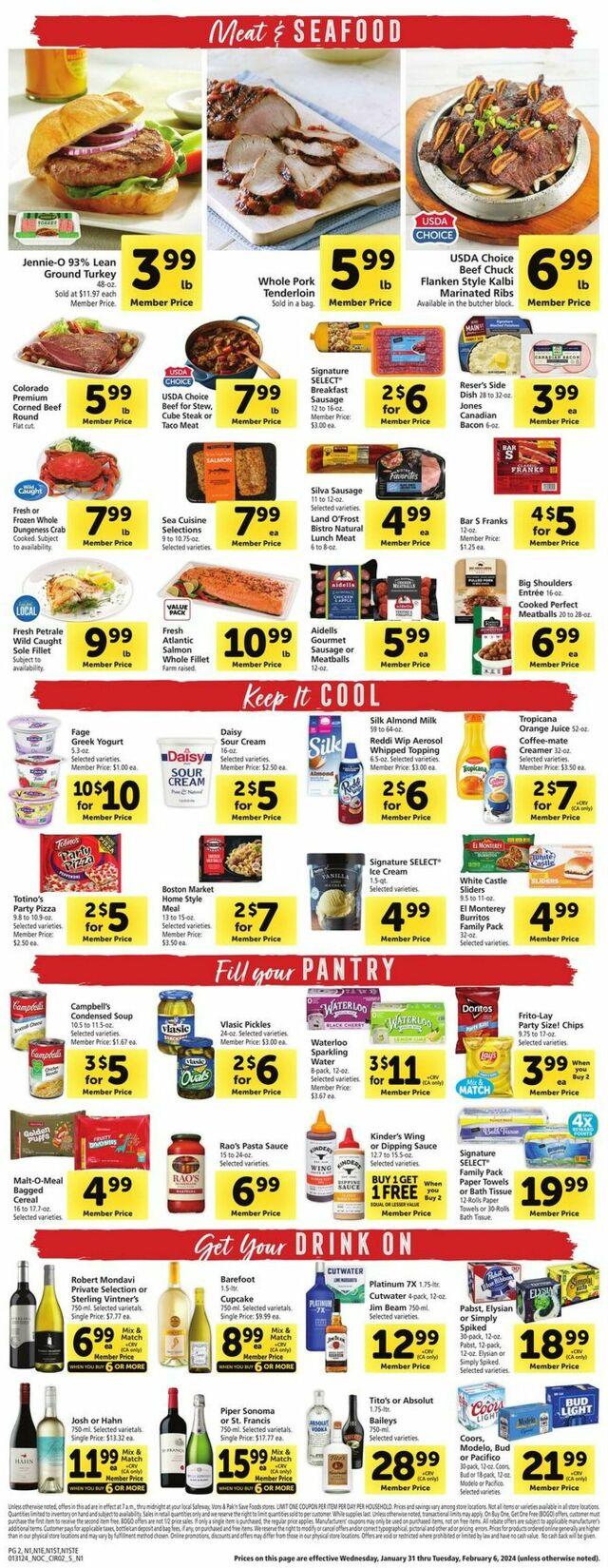 Catalogue Safeway from 01/31/2024