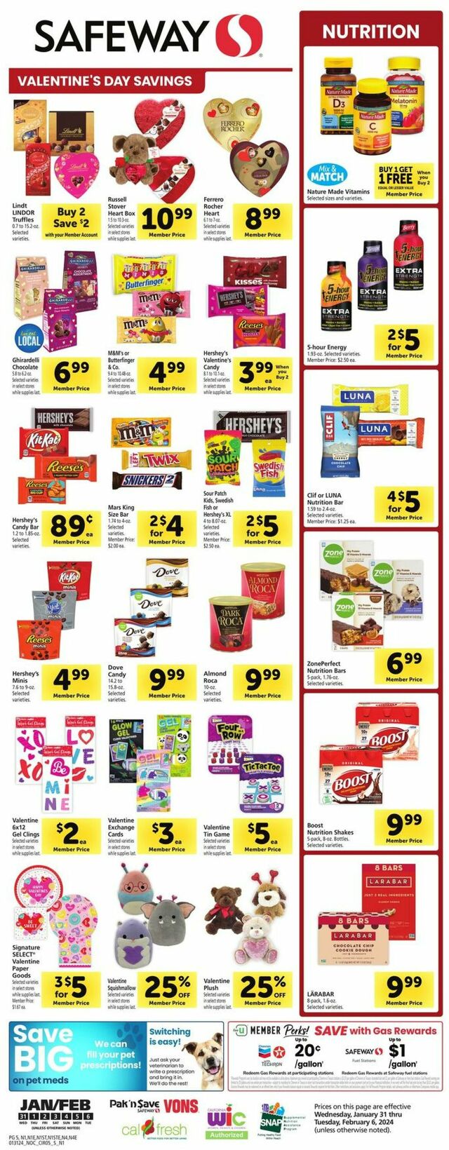 Catalogue Safeway from 01/31/2024