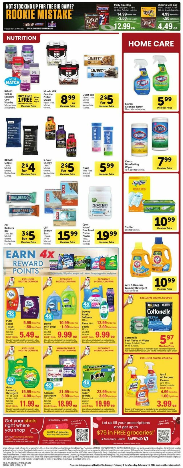 Catalogue Safeway from 02/07/2024