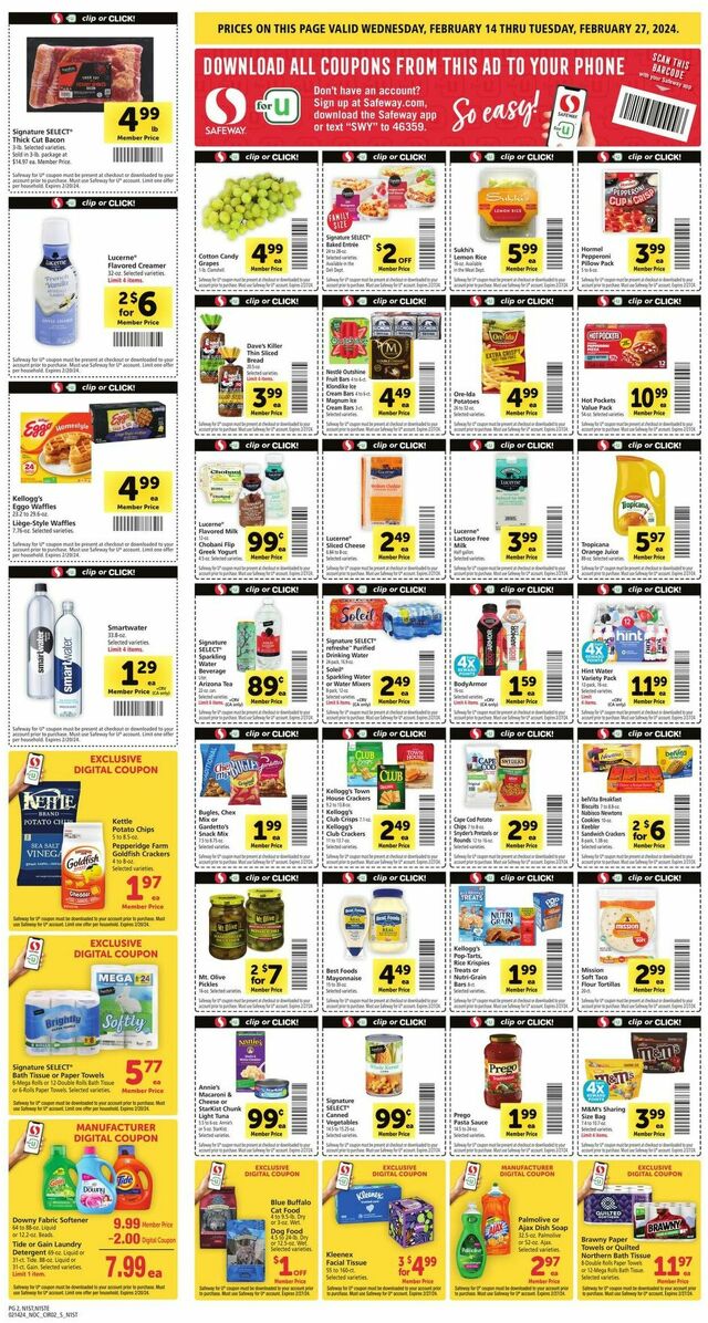 Catalogue Safeway from 02/14/2024