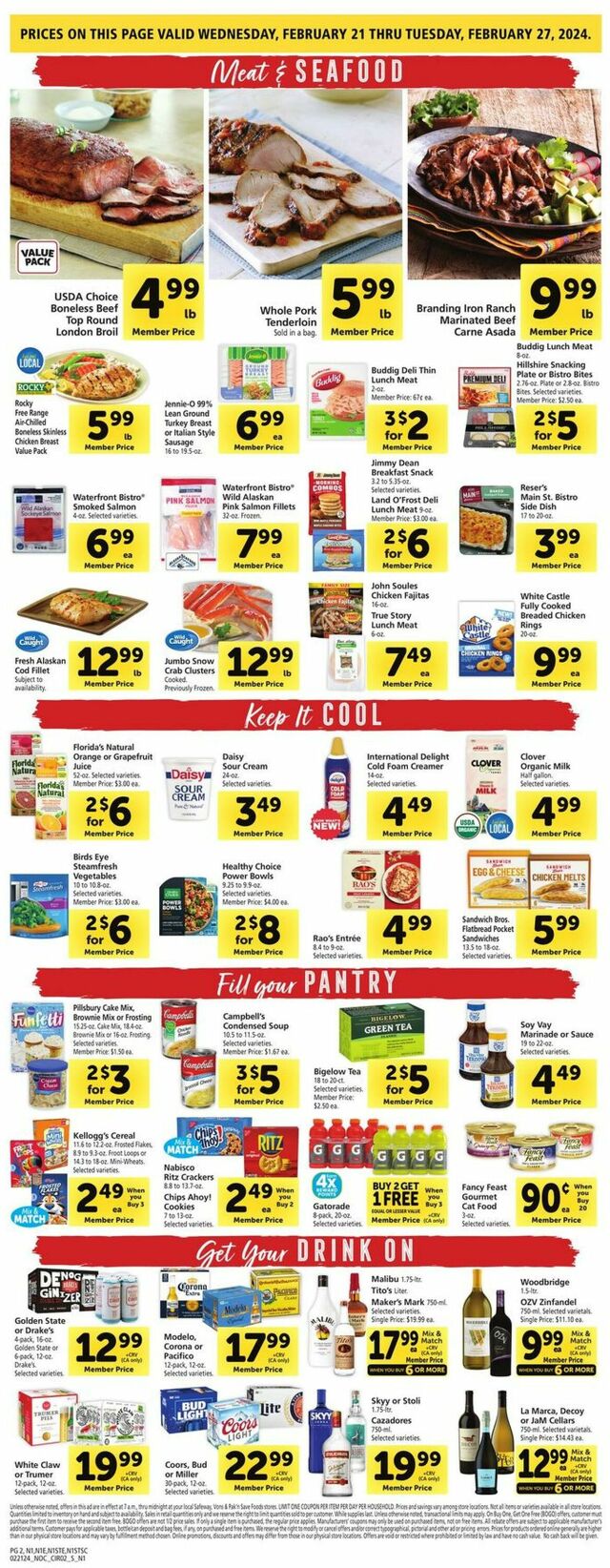 Catalogue Safeway from 02/21/2024