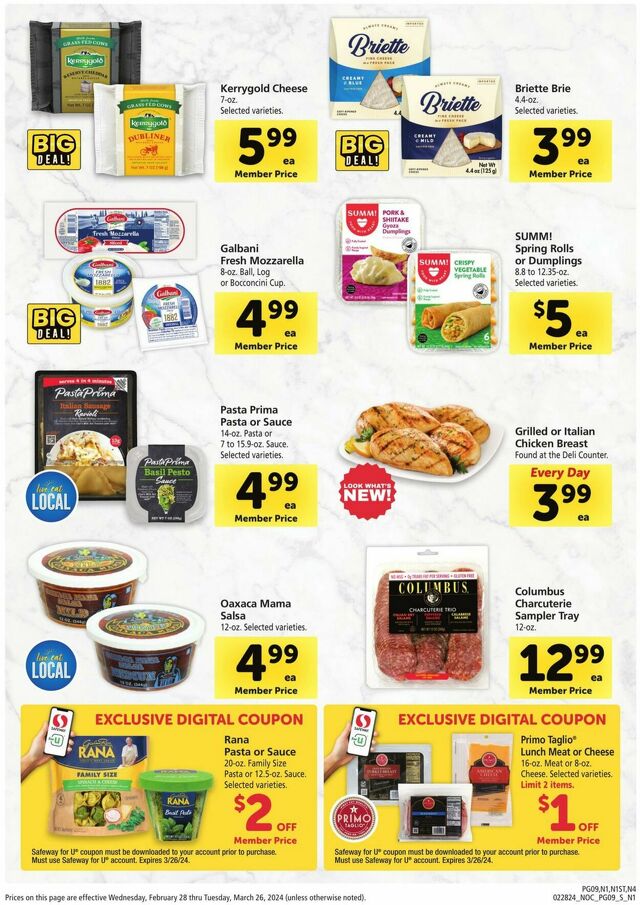 Catalogue Safeway from 02/28/2024