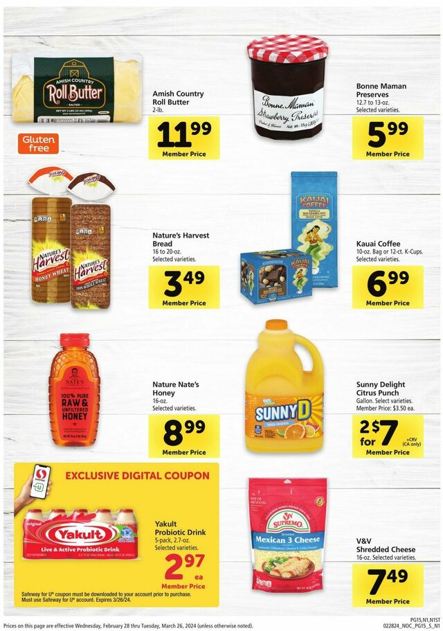 Catalogue Safeway from 02/28/2024