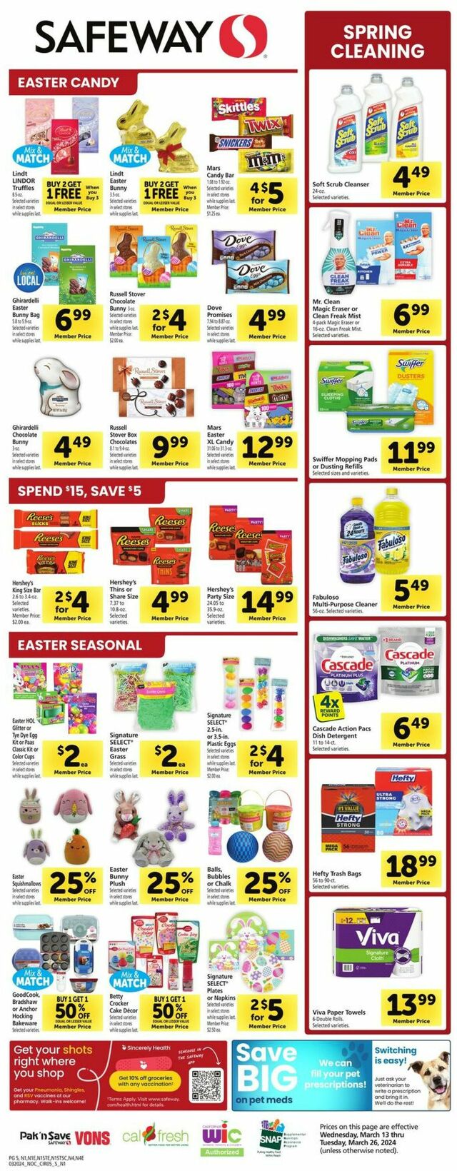 Catalogue Safeway from 03/20/2024
