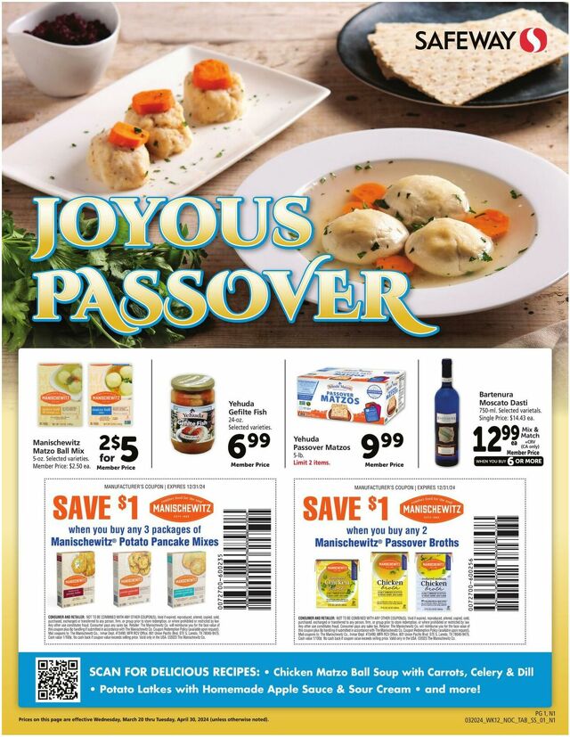 Catalogue Safeway from 03/20/2024