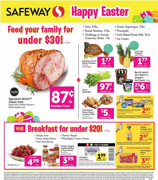 Catalogue Safeway from 03/27/2024