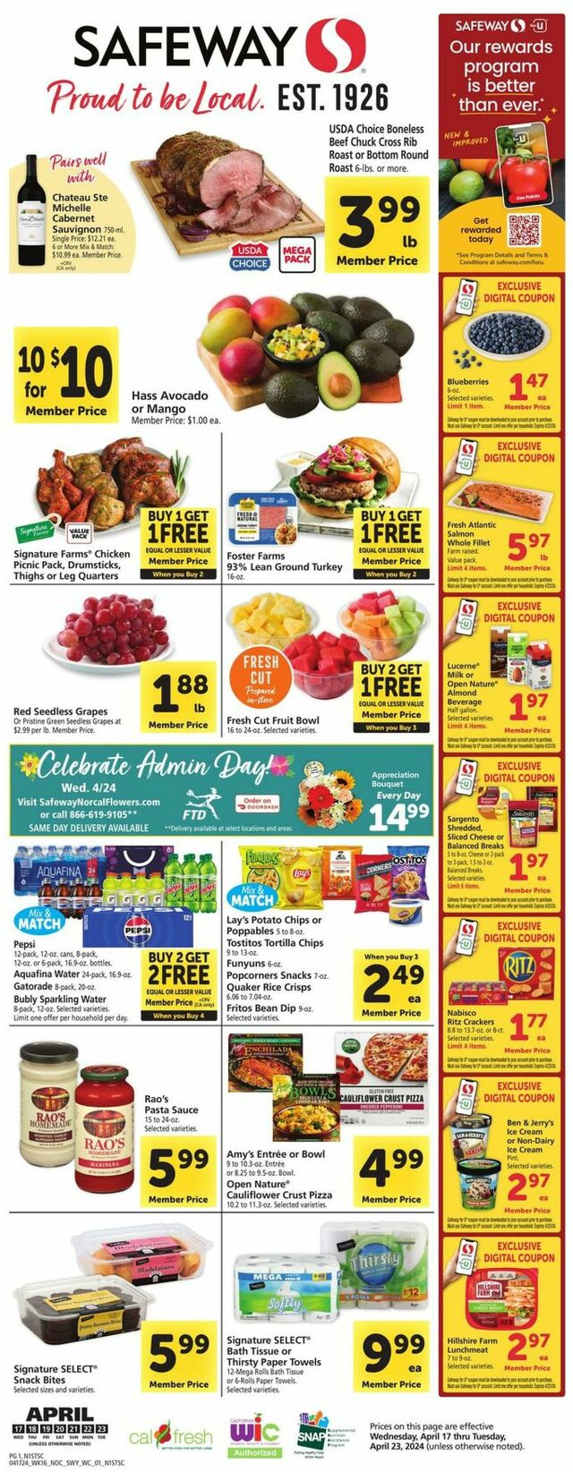 Catalogue Safeway from 04/17/2024