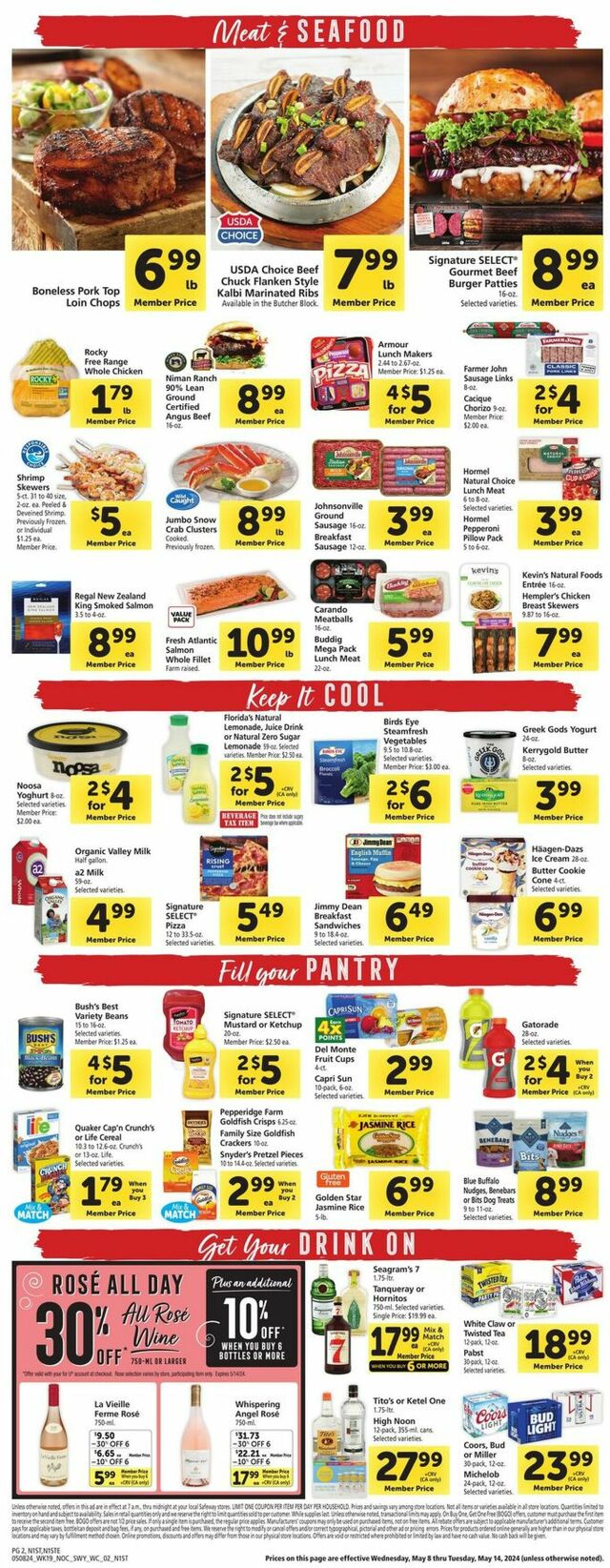 Catalogue Safeway from 05/08/2024