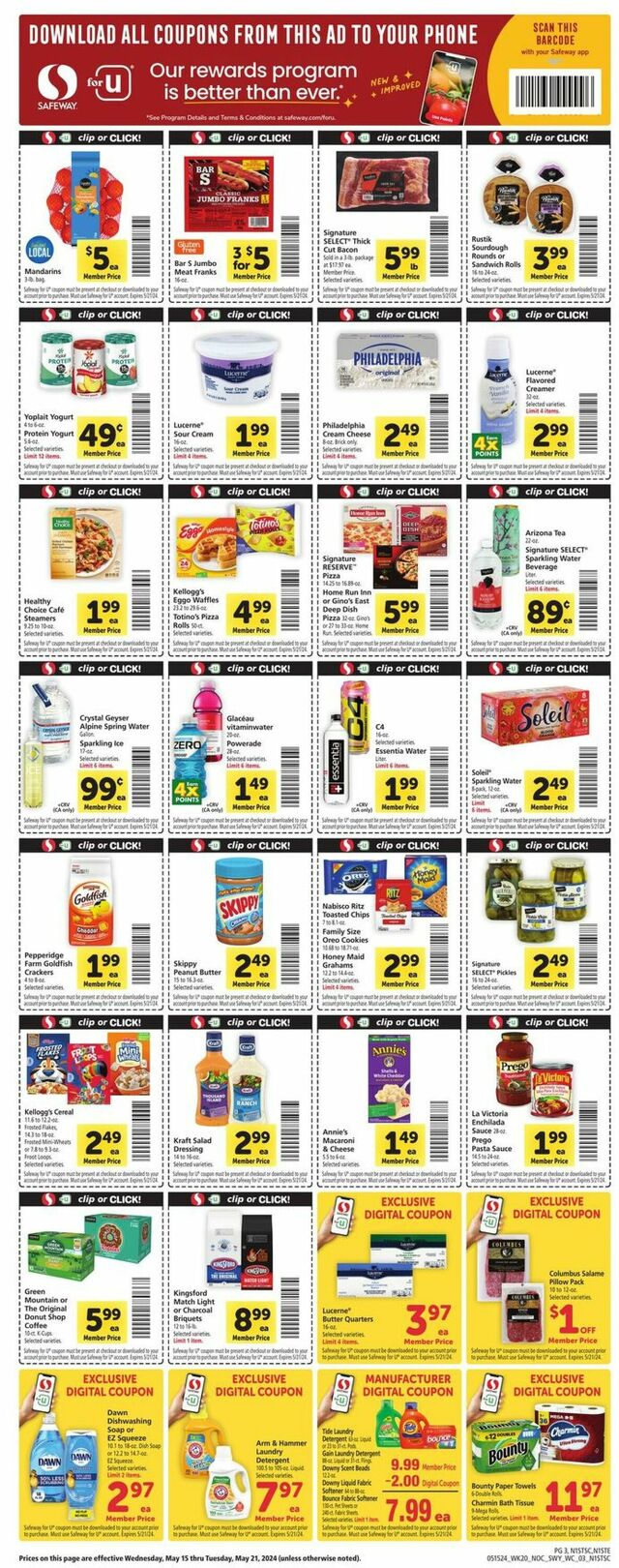 Catalogue Safeway from 05/15/2024