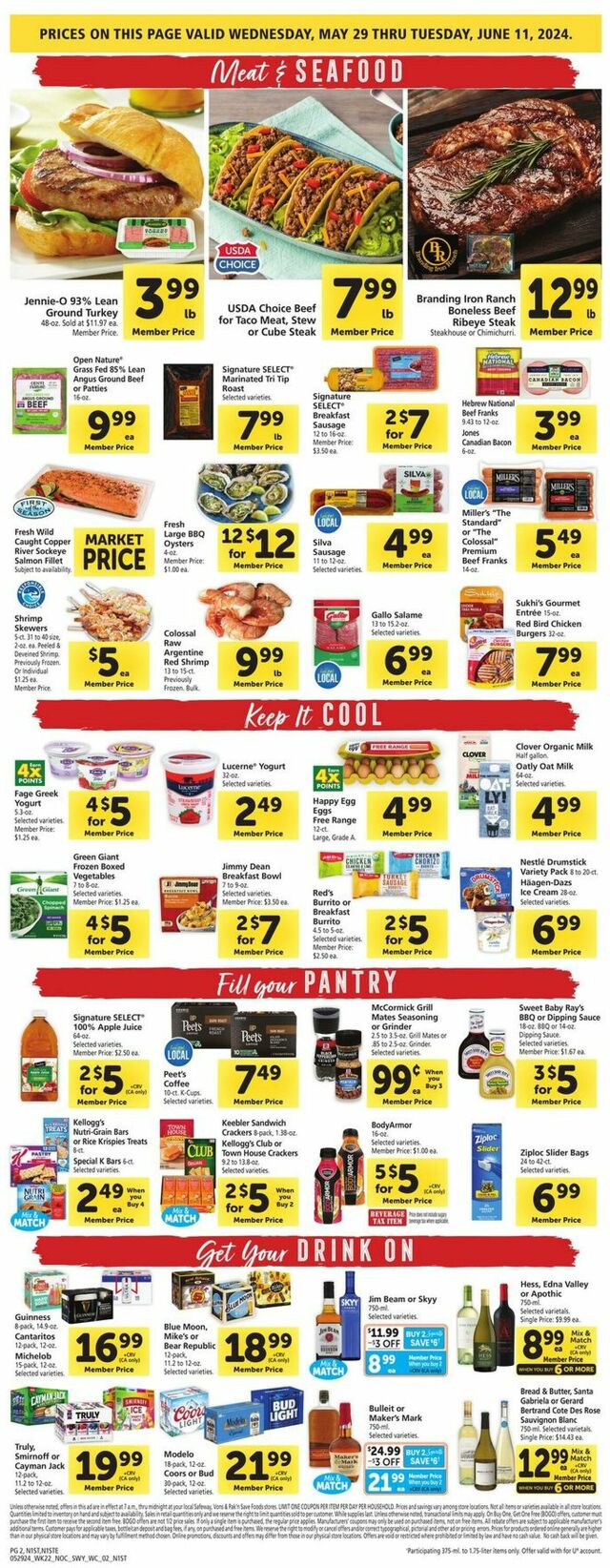 Catalogue Safeway from 05/29/2024