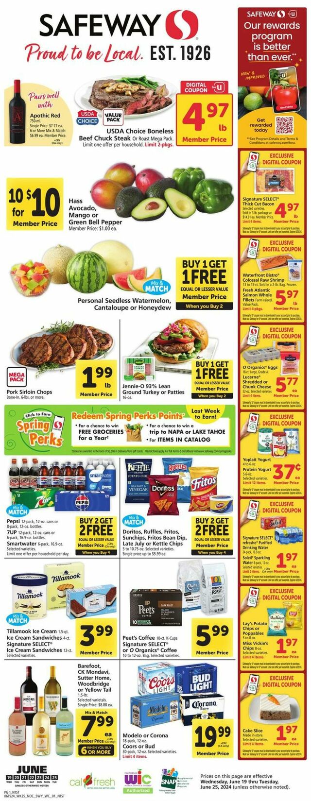 Catalogue Safeway from 06/19/2024