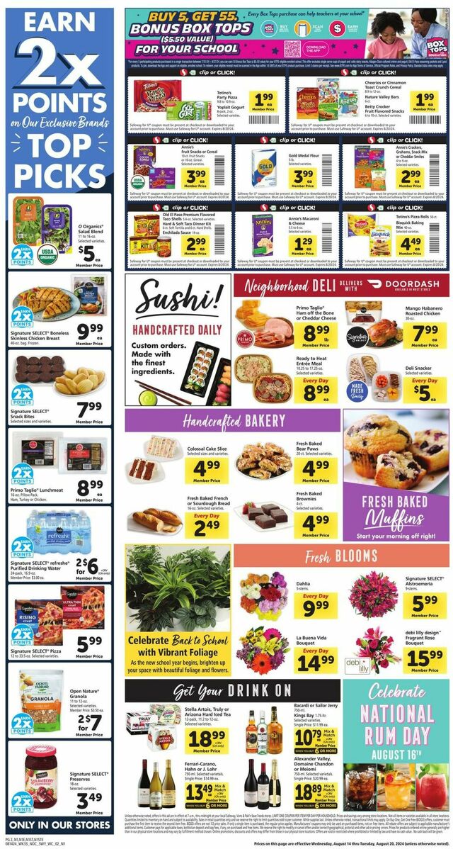 Catalogue Safeway from 08/14/2024